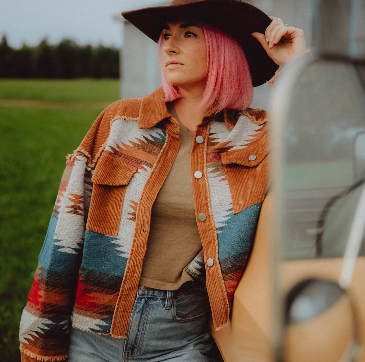 Veste-chemise Aztec
