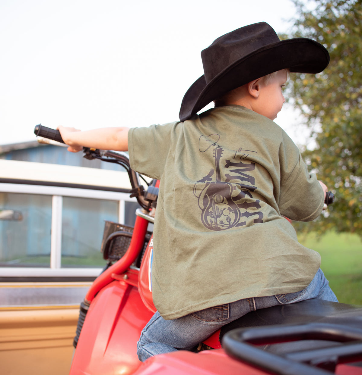 Enfant – T-shirt – Modèle Guitare