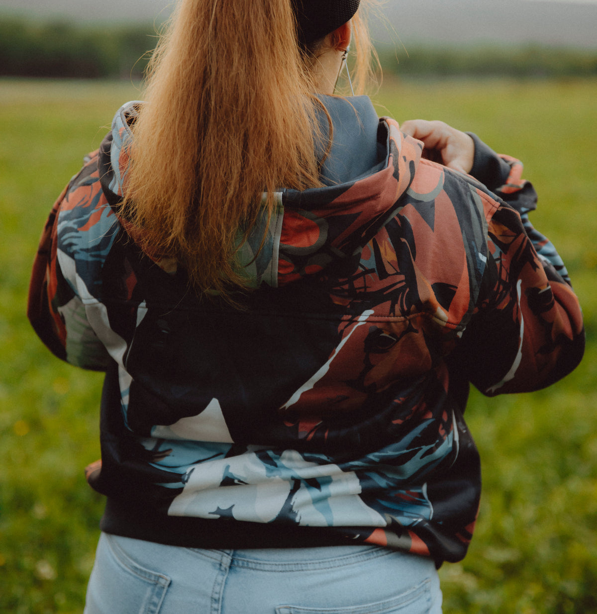 Hoodie Chevaux Sauvages