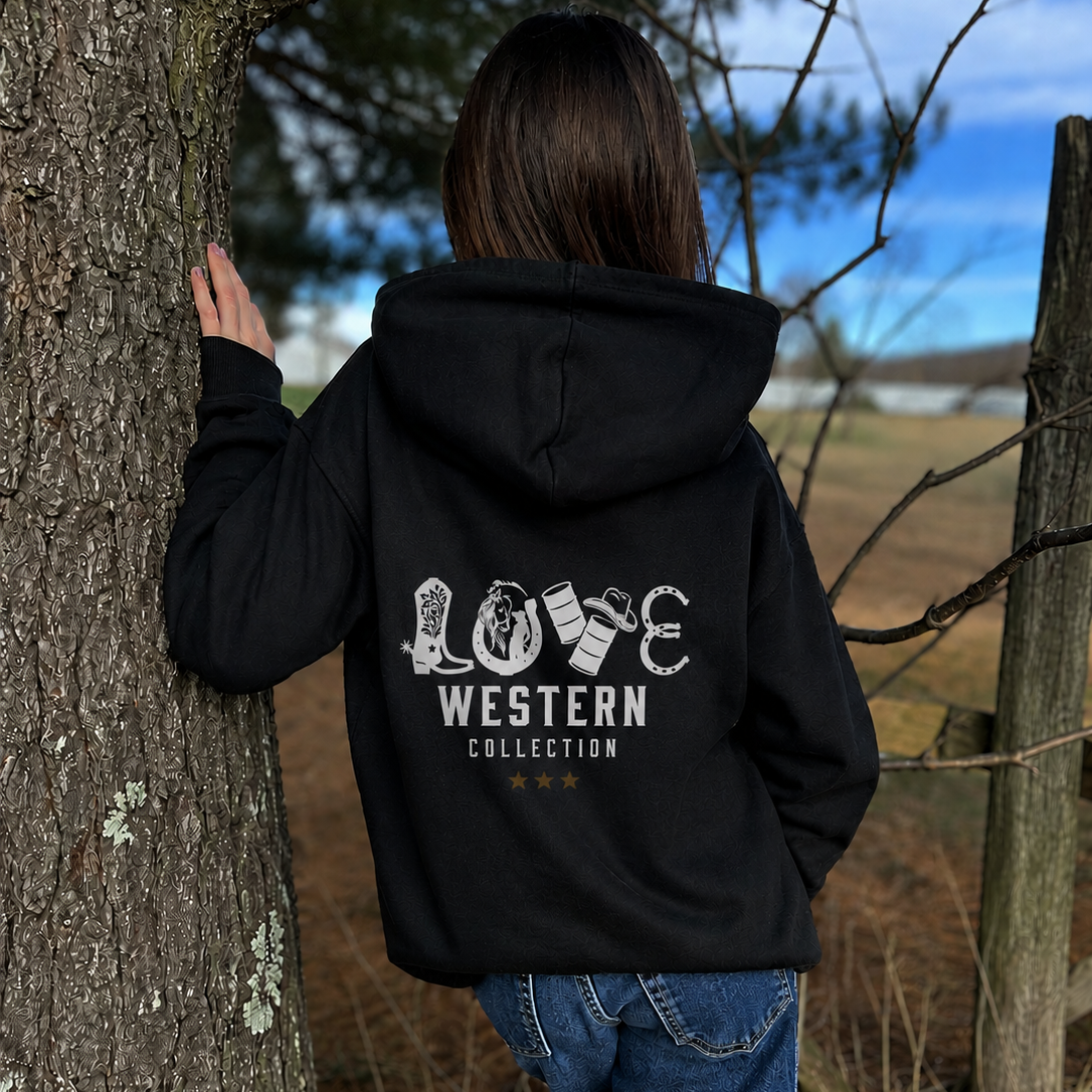 Enfant – Hoodie – Modèle Love in the dust